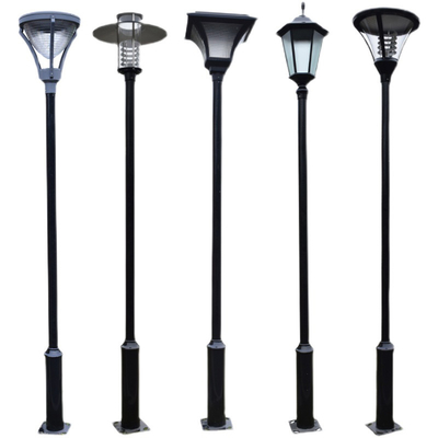 Il recinto Decorative Garden Pole del cortile accende 240x240x8MM alimentati solari 220-230V